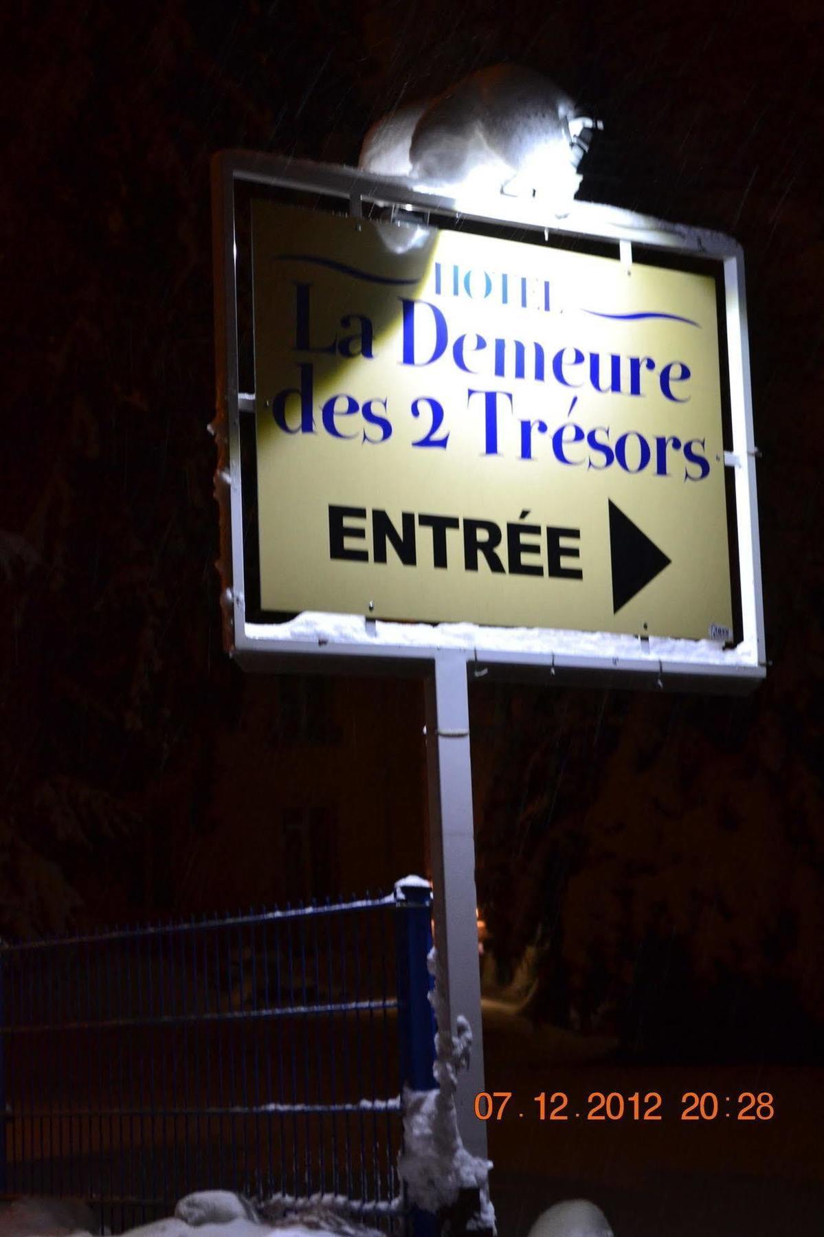 Hotel La Demeure Des 2 Tresors La Bresse Exterior foto